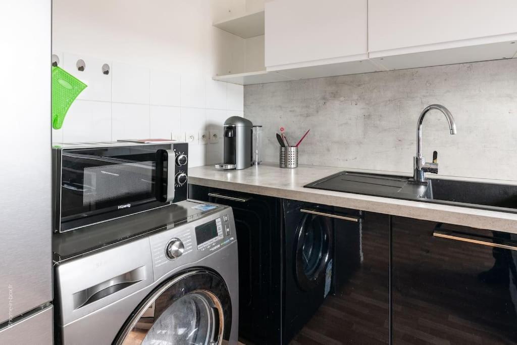 La Belle Echappee Parisienne - Gare - Hyper Centre Apartment เลส์มูโรซ์ ภายนอก รูปภาพ