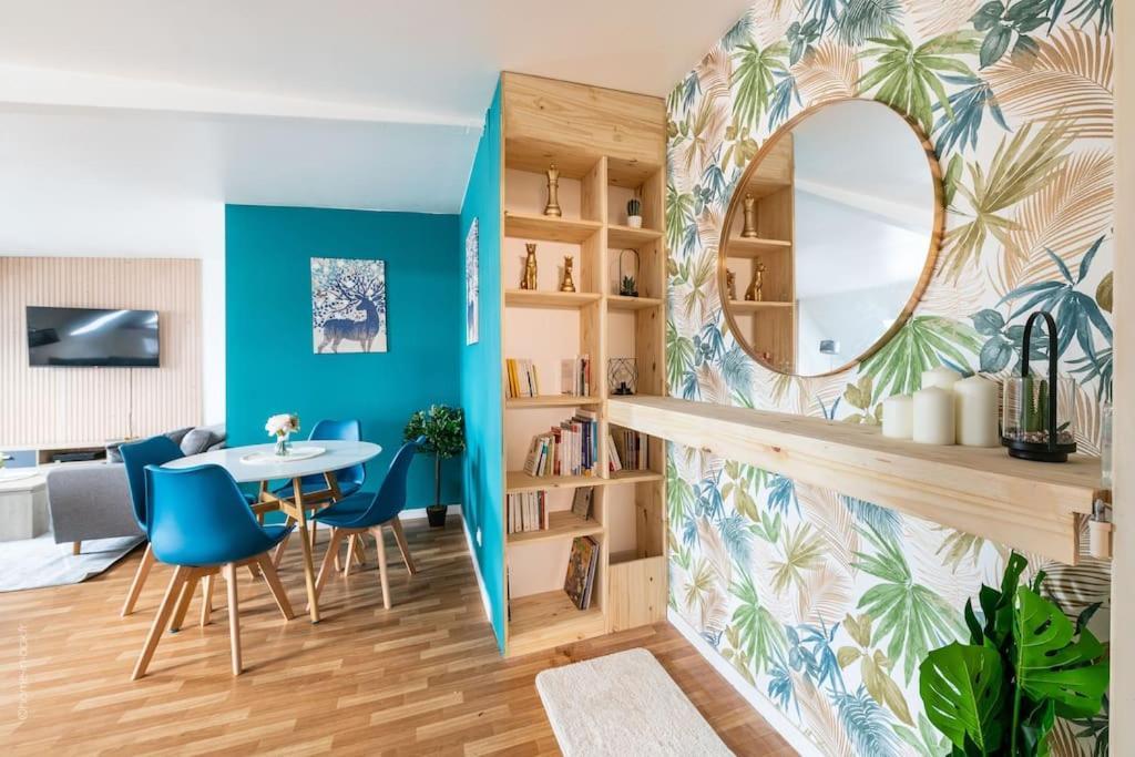 La Belle Echappee Parisienne - Gare - Hyper Centre Apartment เลส์มูโรซ์ ภายนอก รูปภาพ
